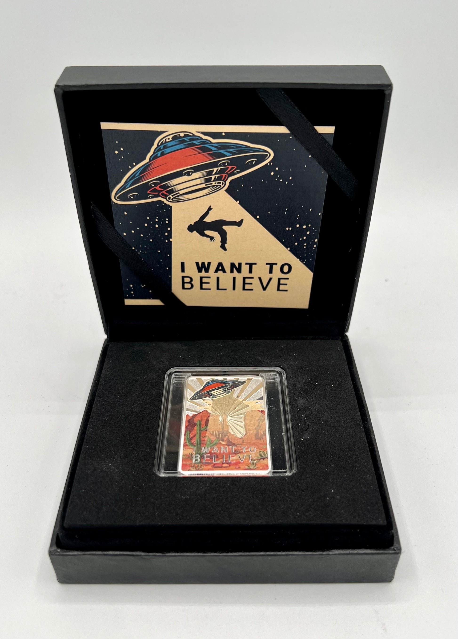 2023 Cameroon I Want to Believe (UFO) 1 oz Silver Coin - CoinsTV