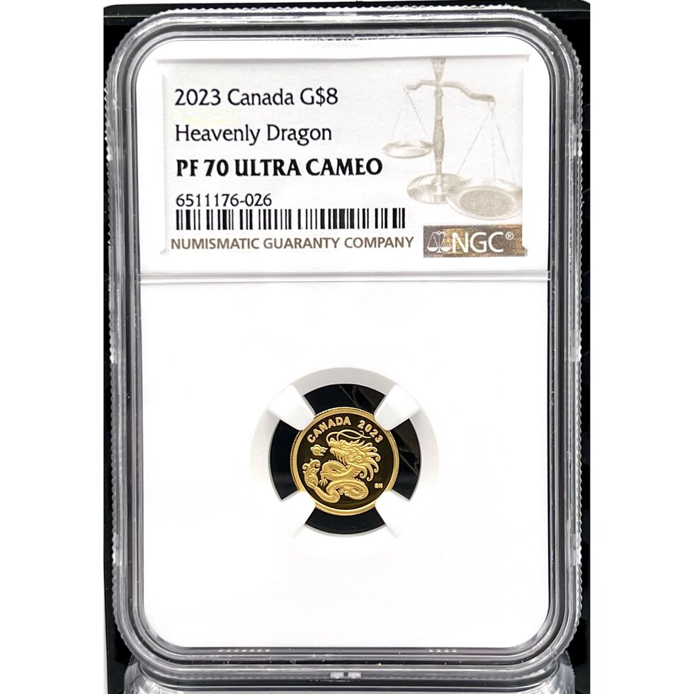 2023 Canada Heavenly Dragon Proof 1/20 oz Gold Coin NGC PF 70 UCAM - CoinsTV