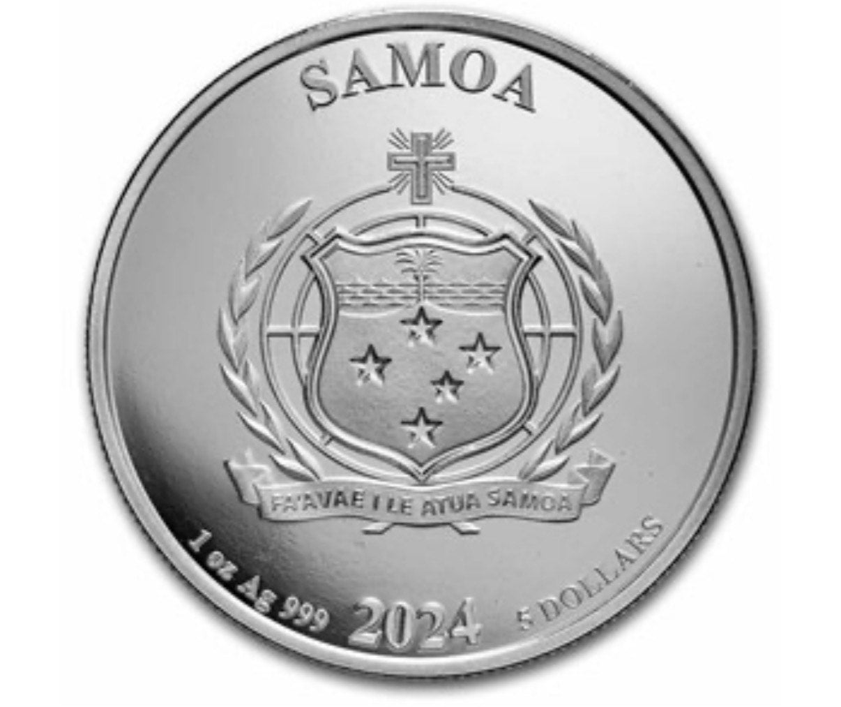 2024 Samoa Batman Night Hero Edition 1 oz Silver Coin - CoinsTV