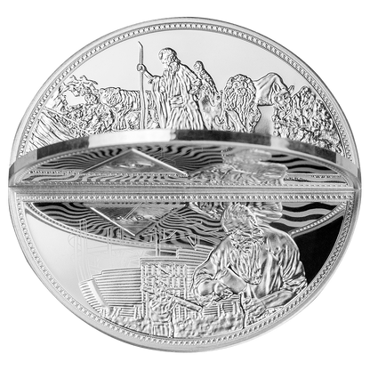 2023 Niue Ark of Noah 3D 2 oz Silver Coin - CoinsTV