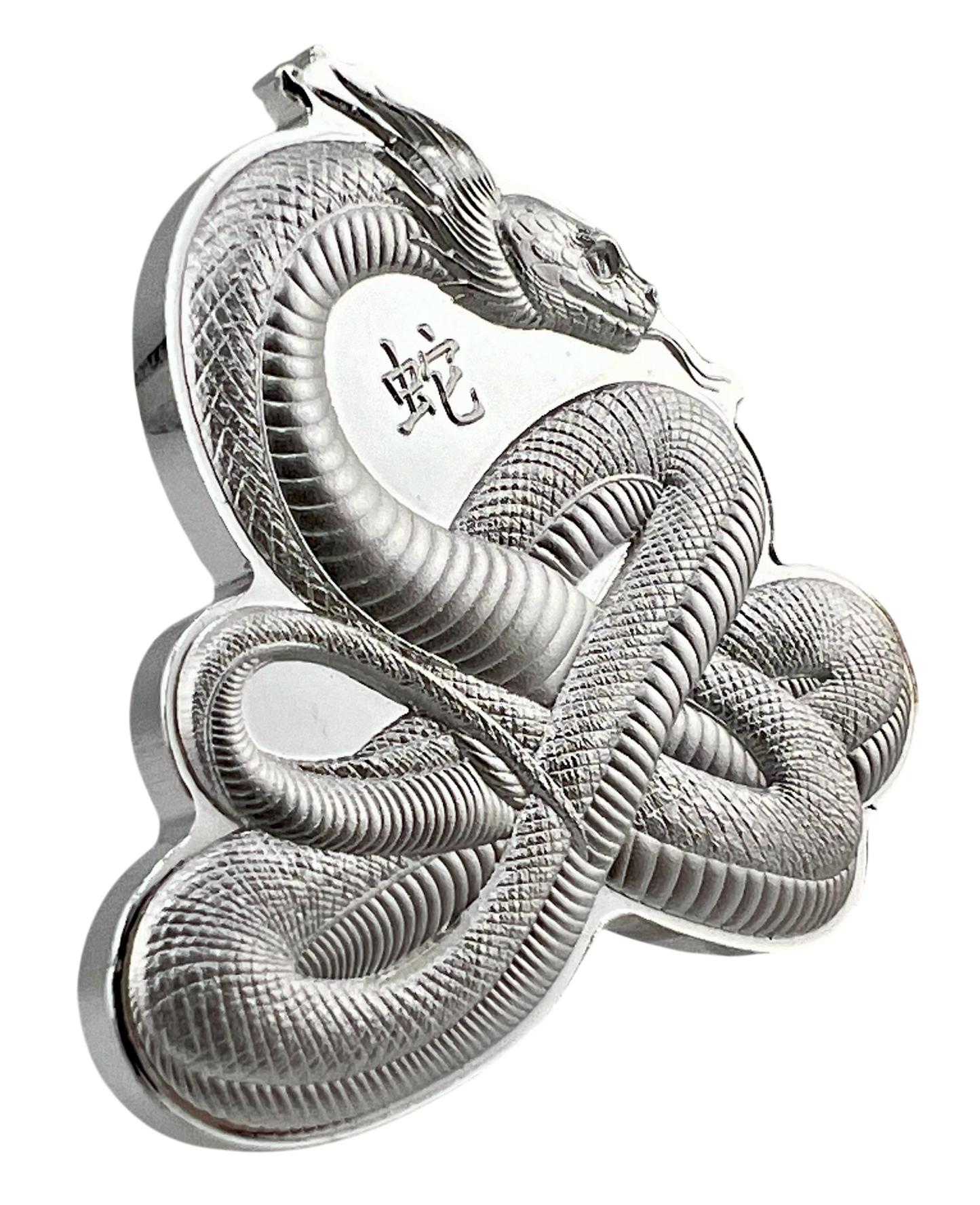 2025 Cameroon Lunar Snake Shaped Proof 1 oz Silver Coin - CoinsTV