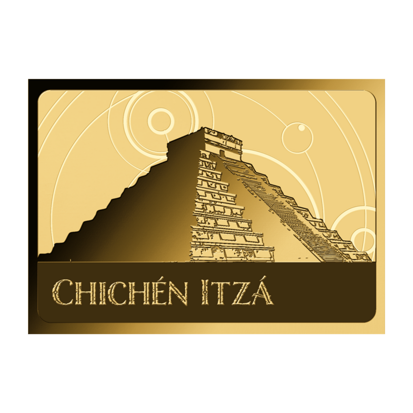 Chad Chichen Itza 1/200 oz Gold Coin
