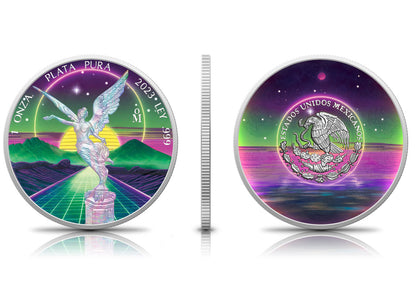 2023 Vaporwave Mexican Libertad - Icon Mint