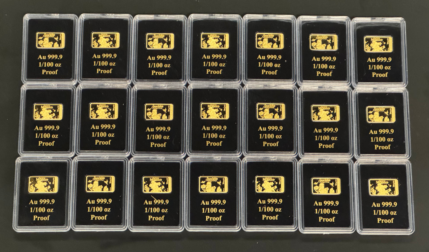 2023 Solomon Islands Disney Grab Bag 1/100 oz Gold Bar - CoinsTV