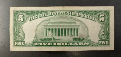 Last Ever Red Seal $5 Notes