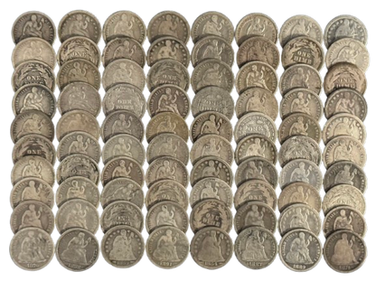 Seated Liberty Dime - Collectors Quality Circulated - CoinsTV