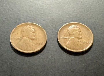 1922 No D Lincoln Cent Error - VF to XF