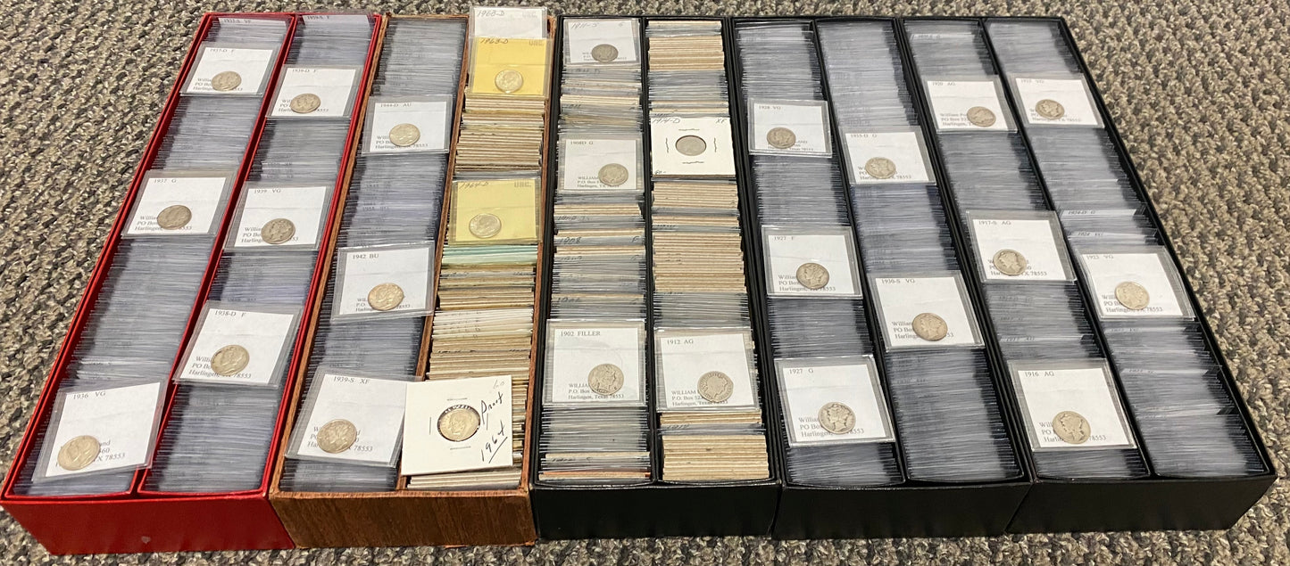 Dealer Estate Dimes - 5 Pack - CoinsTV
