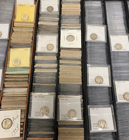 Dealer Estate Dimes - 5 Pack - CoinsTV