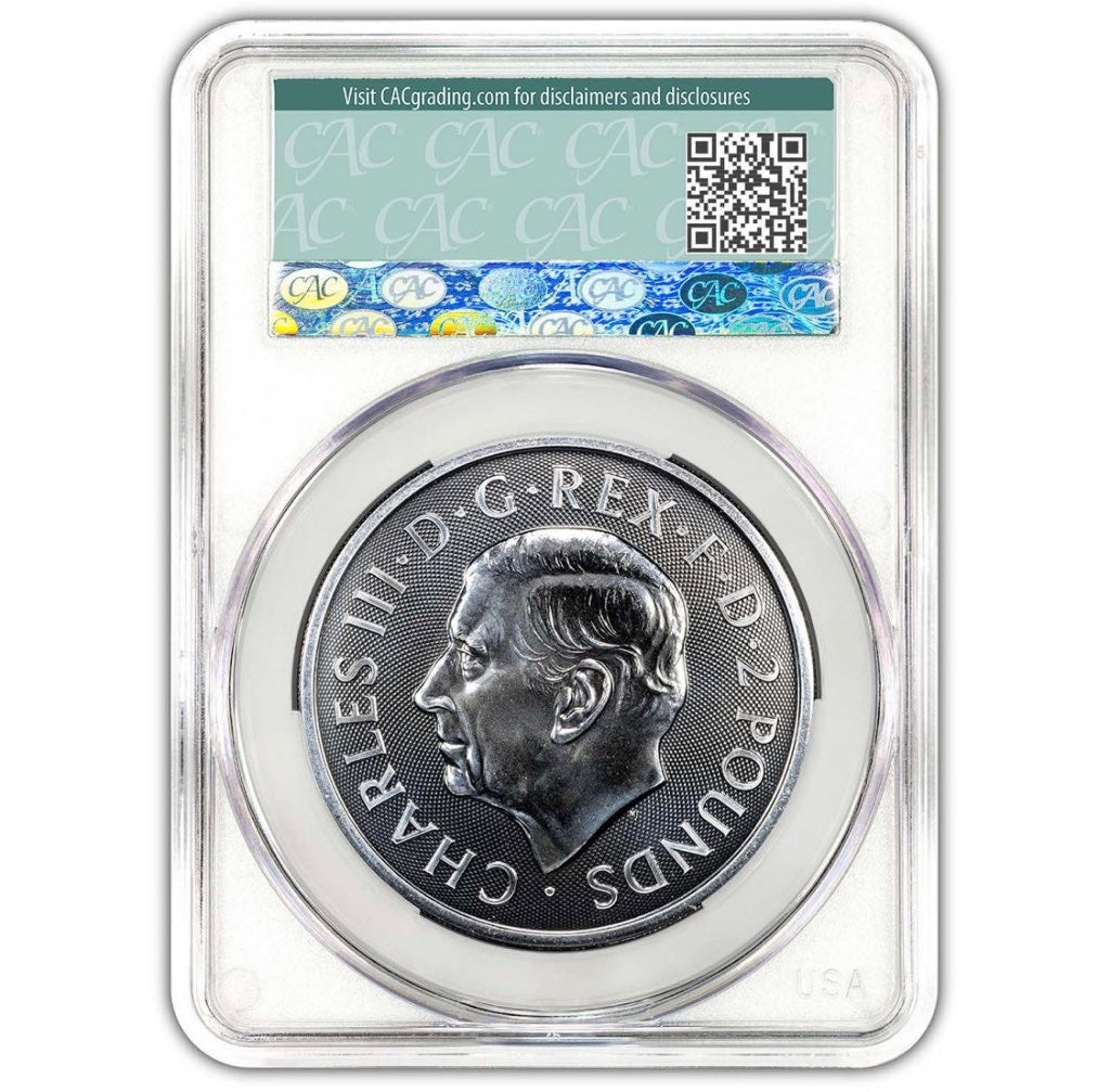 2024 Great Britain Britannia and Liberty - Magnum Opus Label - CAC MS70 First Delivery - CoinsTV