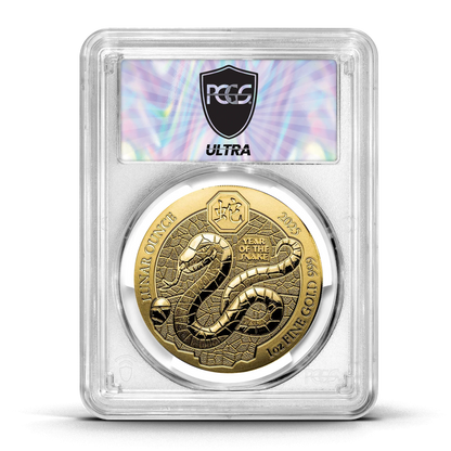 UltraBreaks: Year of the Snake Special Edition featuring 1 oz silver coins and Gold Chase coins