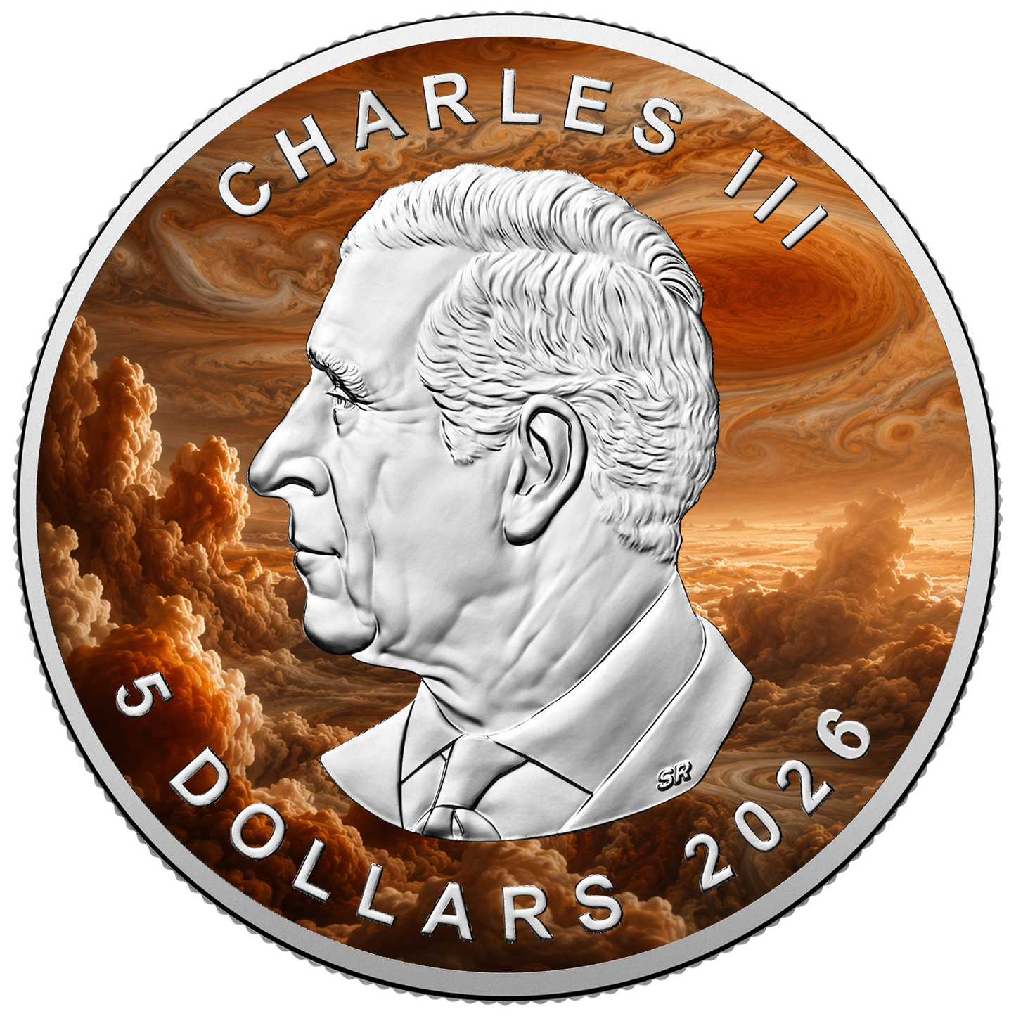 2026 Jupiter Maple Leaf - Planets of the Solar System Series