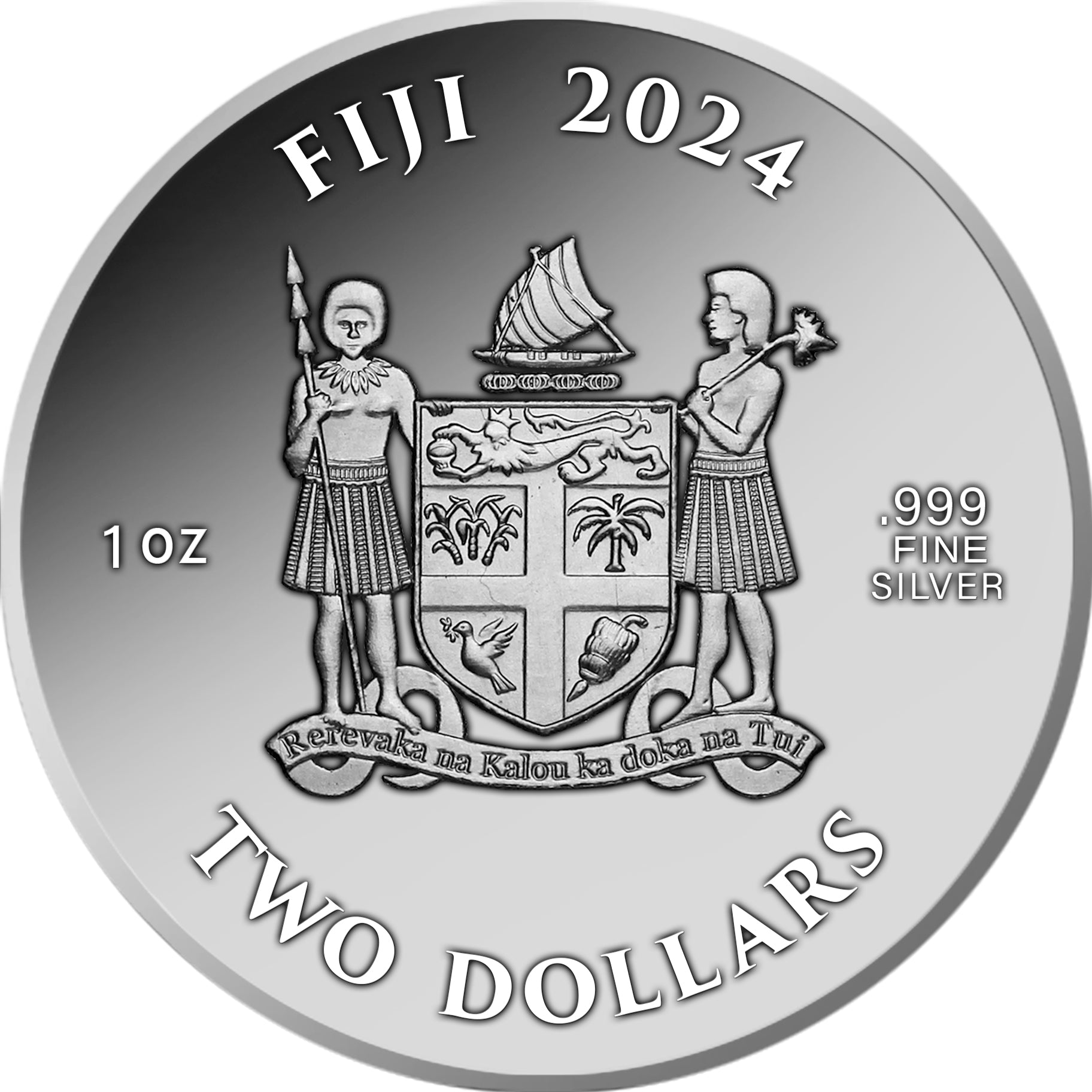 2024 Fiji John F. Kennedy UHR 1 oz Silver Coin – CoinsTV