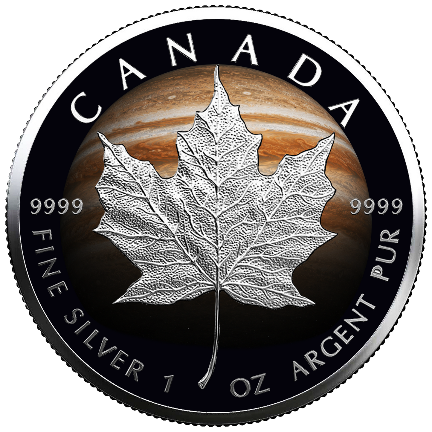 2026 Jupiter Maple Leaf - Planets of the Solar System Series