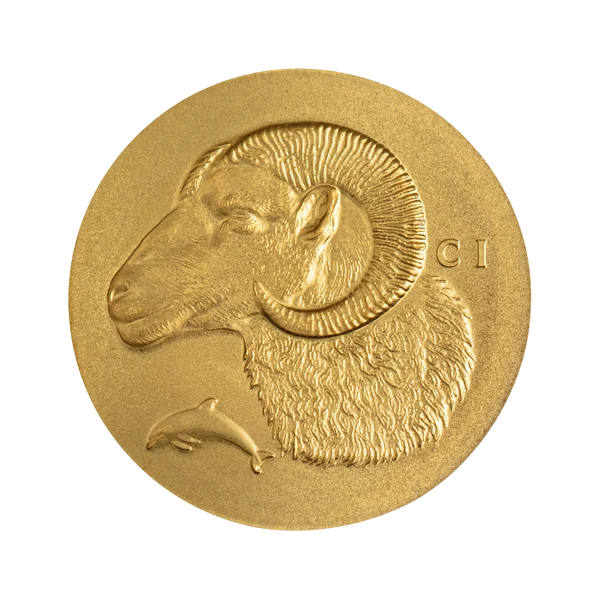 2026 Cook Islands Numismatic Icons Krios 1/2 Gram Gold Silk Finish Coin