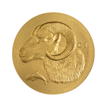 2026 Cook Islands Numismatic Icons Krios 1/2 Gram Gold Silk Finish Coin