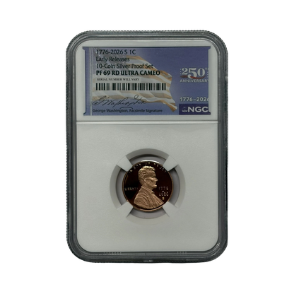2026-S Lincoln Cent - NGC PF69RD UCAM Early Releases