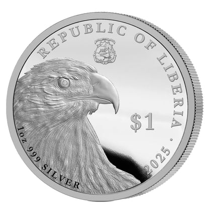 2025 Liberia Trump Caesar 1 oz Silver Coin NGC PF 70 UCAM FR - CoinsTV