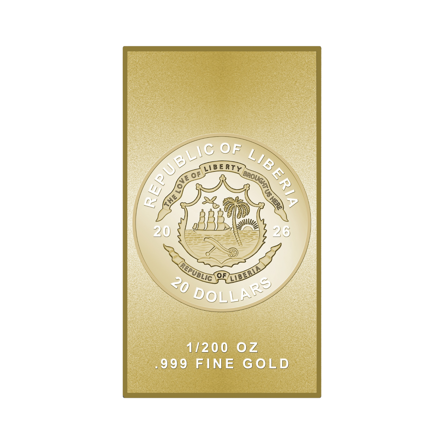 2026 Liberia Dragon Skull Proof 1/200 oz Gold Coin - CoinsTV