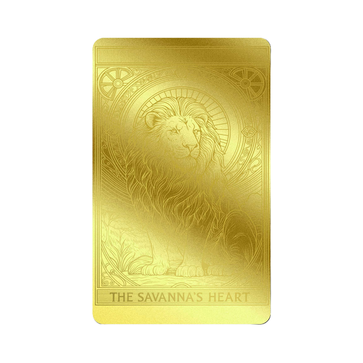 2026 Liberia The Savanna's Heart 1/200 oz Gold Coin in Card