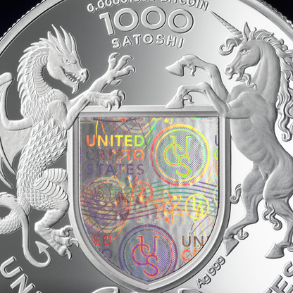 2025 United Crypto States Libertad 1 oz Silver Coin