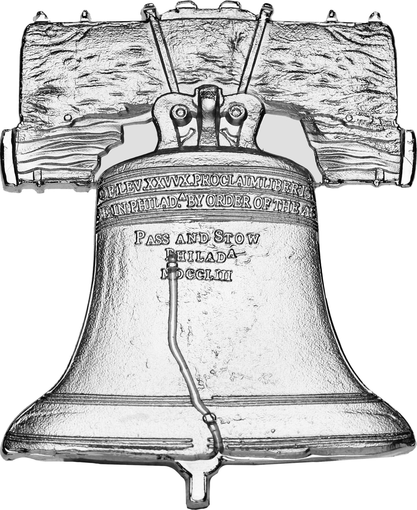2023 Ghana 1/2 oz Silver Liberty Bell