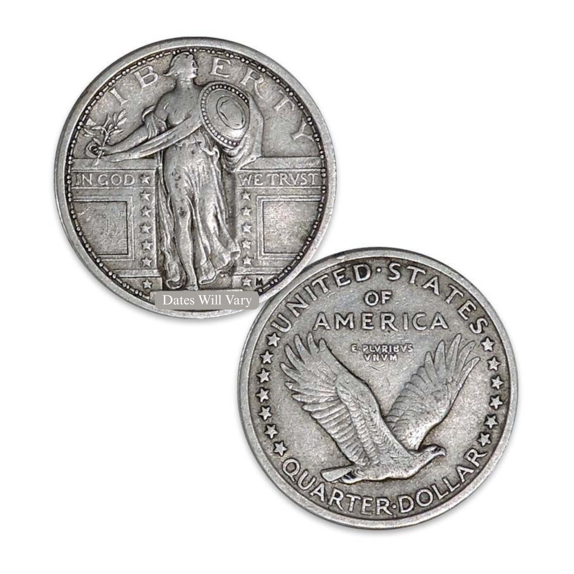 Standing Liberty Quarter - Almost Uncirculated - CoinsTV