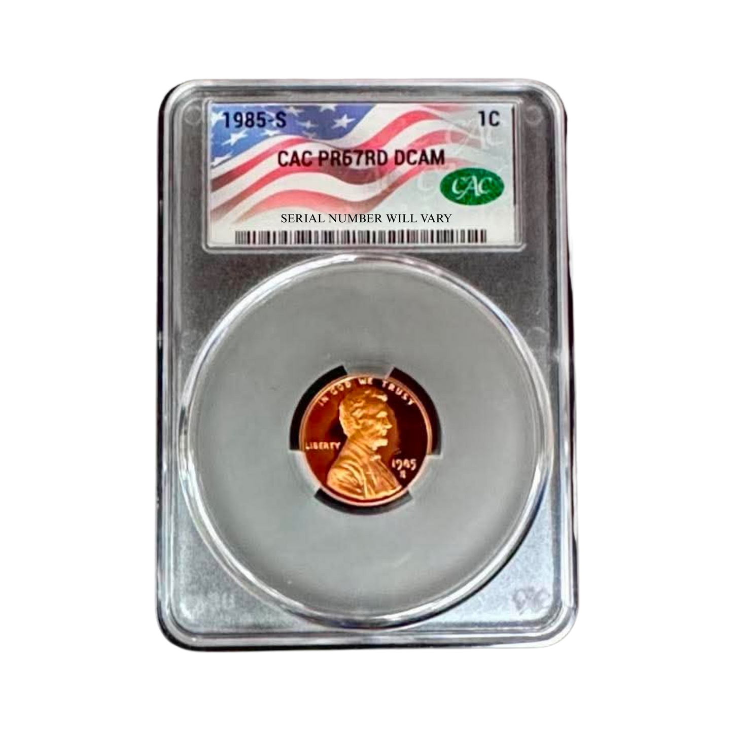 1985-S Lincoln Cent CAC Proof RD DCAM – Mixed Grade Grab Bag
