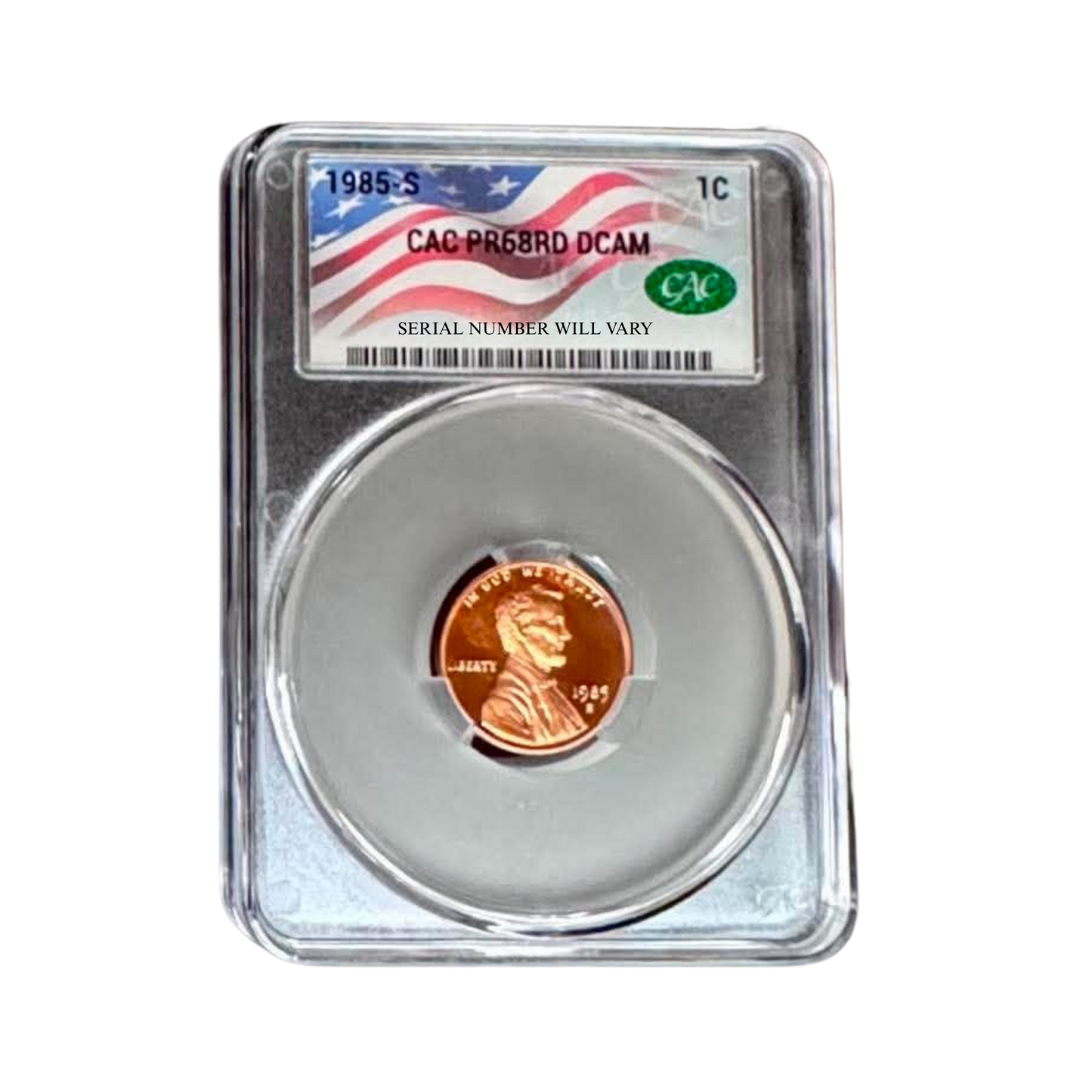 1985-S Lincoln Cent CAC Proof RD DCAM – Mixed Grade Grab Bag