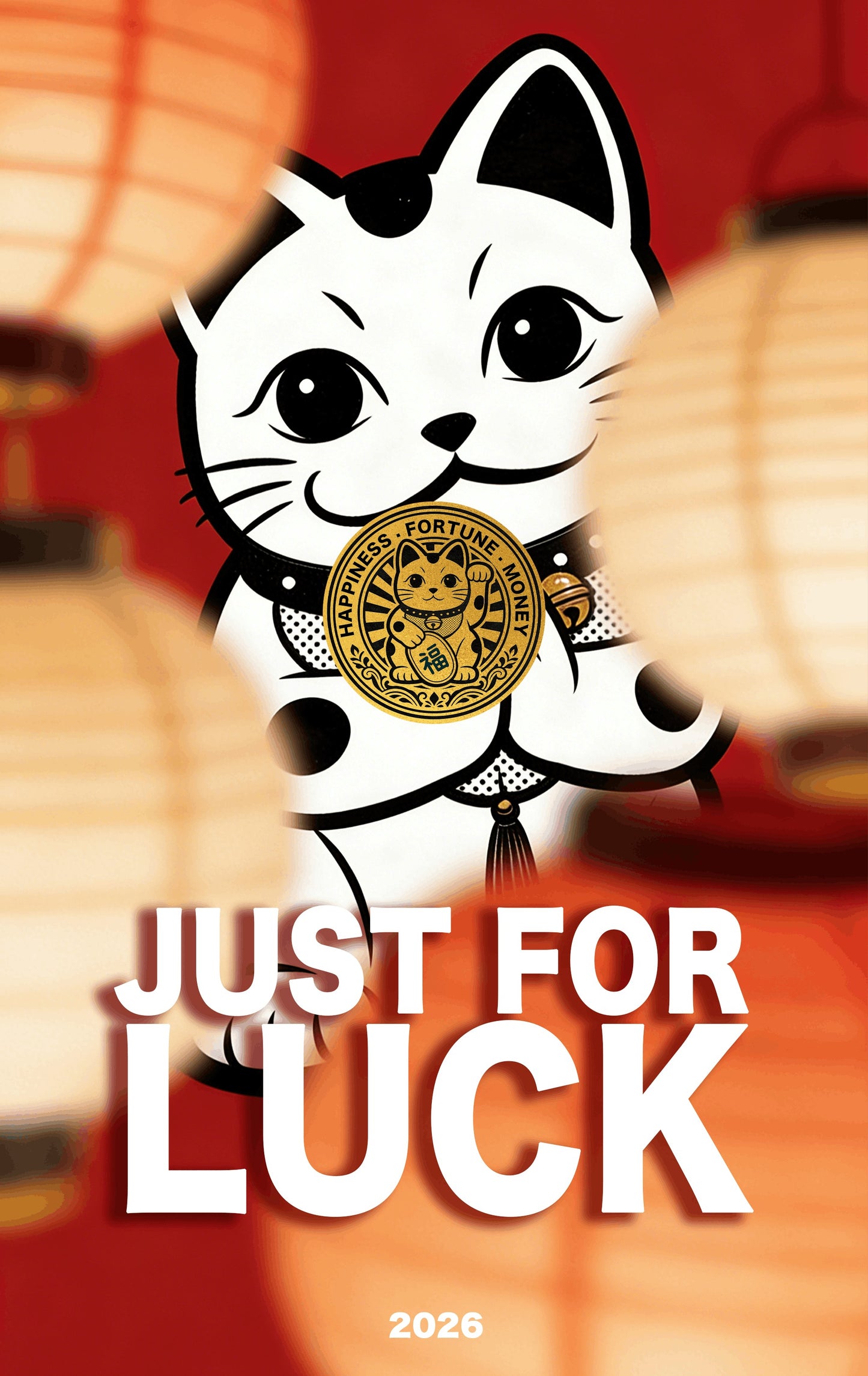 2026 Liberia Lucky Cat 1/1000 oz Gold Coin in Card