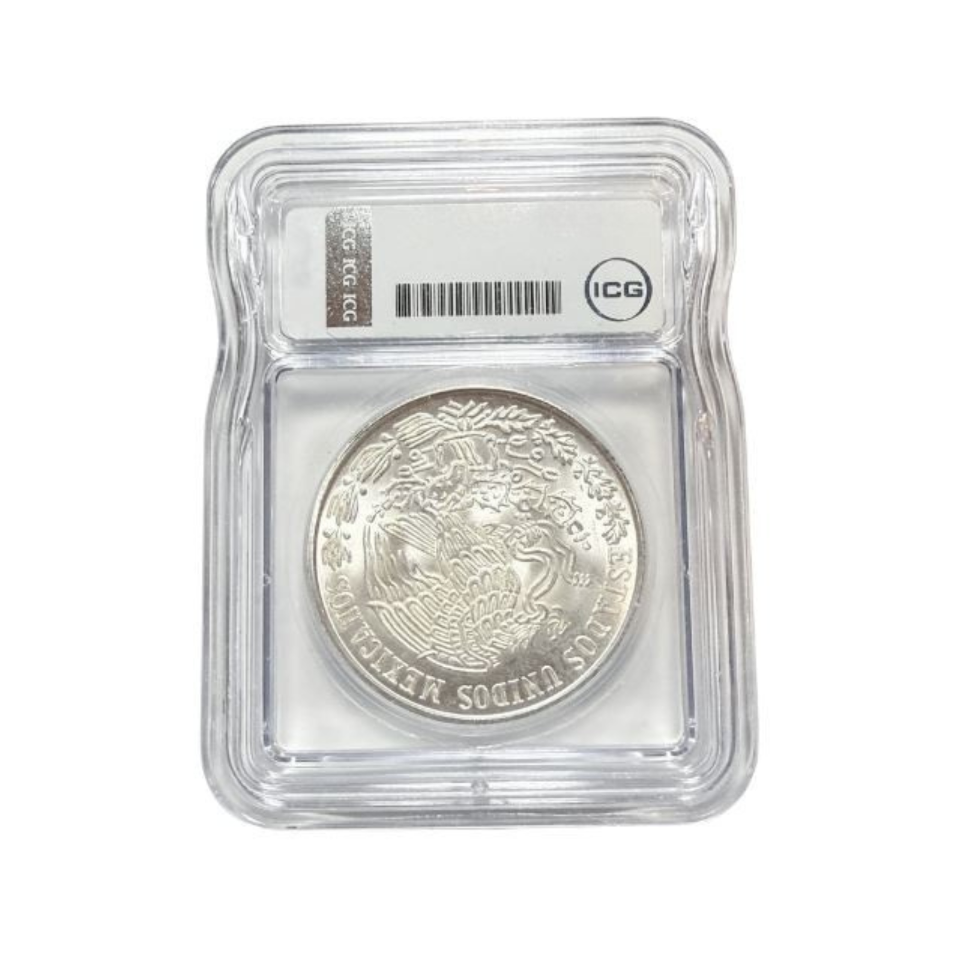 1979-Mo Mexico Cien 100 Pesos Morelos Silver - ICG MS64 - CoinsTV