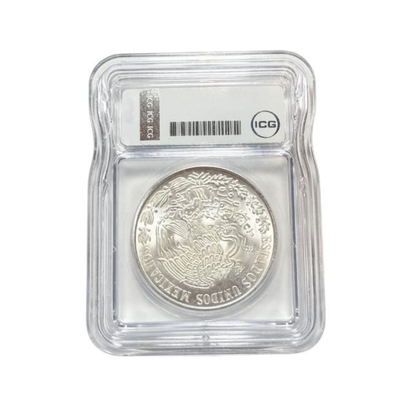 1979-Mo Mexico Cien 100 Pesos Morelos Silver - ICG MS64 - CoinsTV