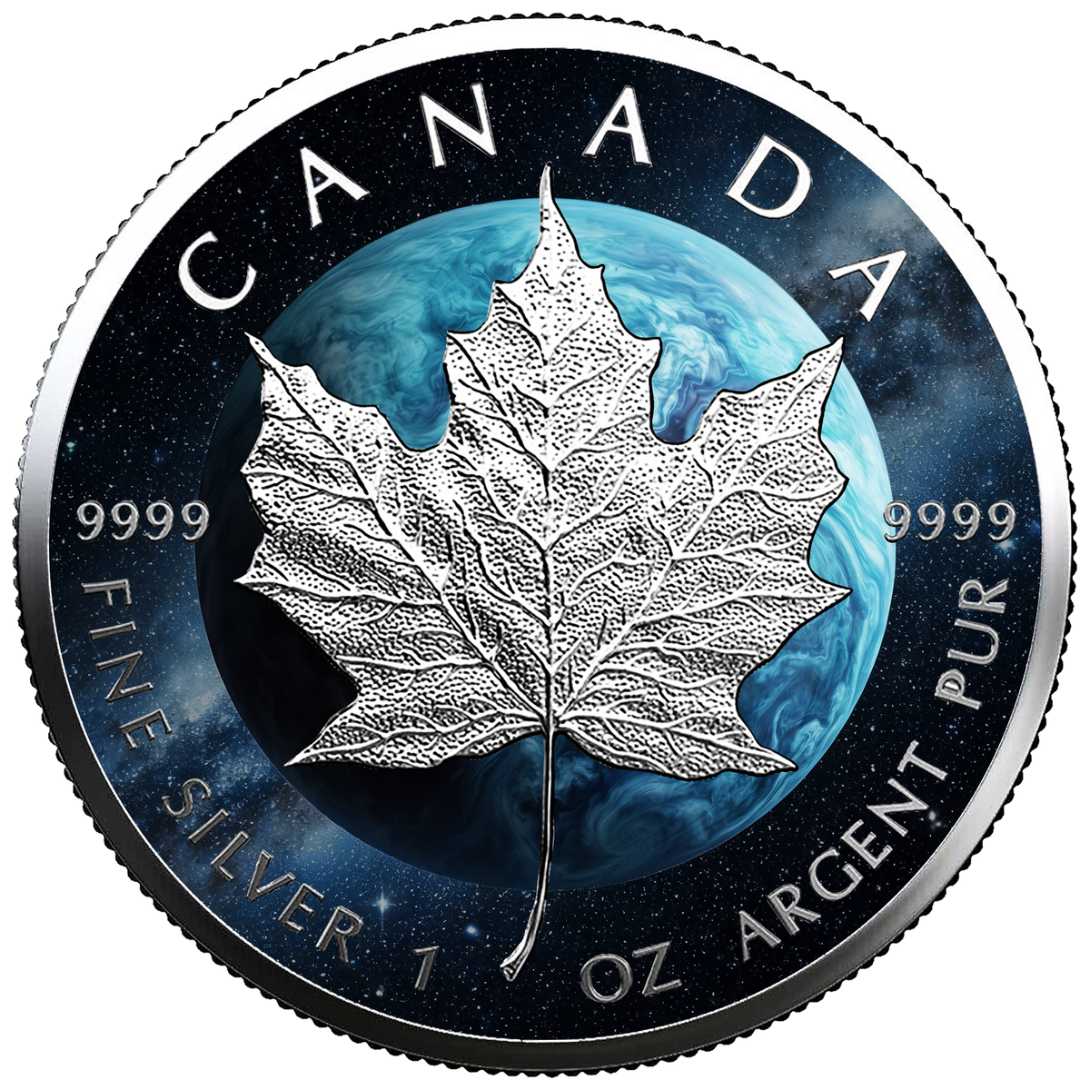 2026 Uranus Maple Leaf - Planets of the Solar System Series