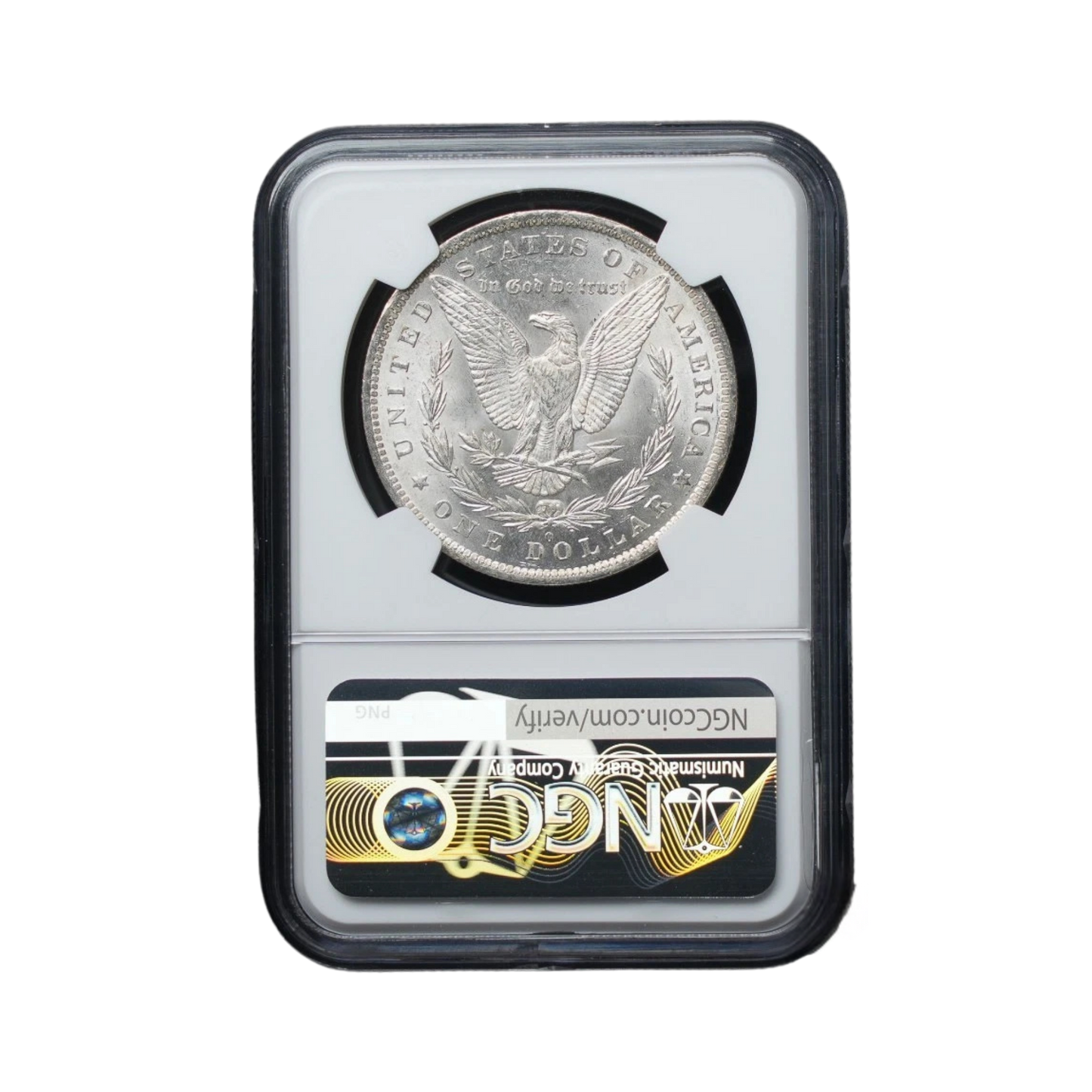 1883 O Morgan Silver Dollar New Orleans - NGC MS64 Sight White