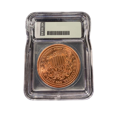 Classic Morgan Dollar Tribute 1 oz Copper Round - ICG Gem BU