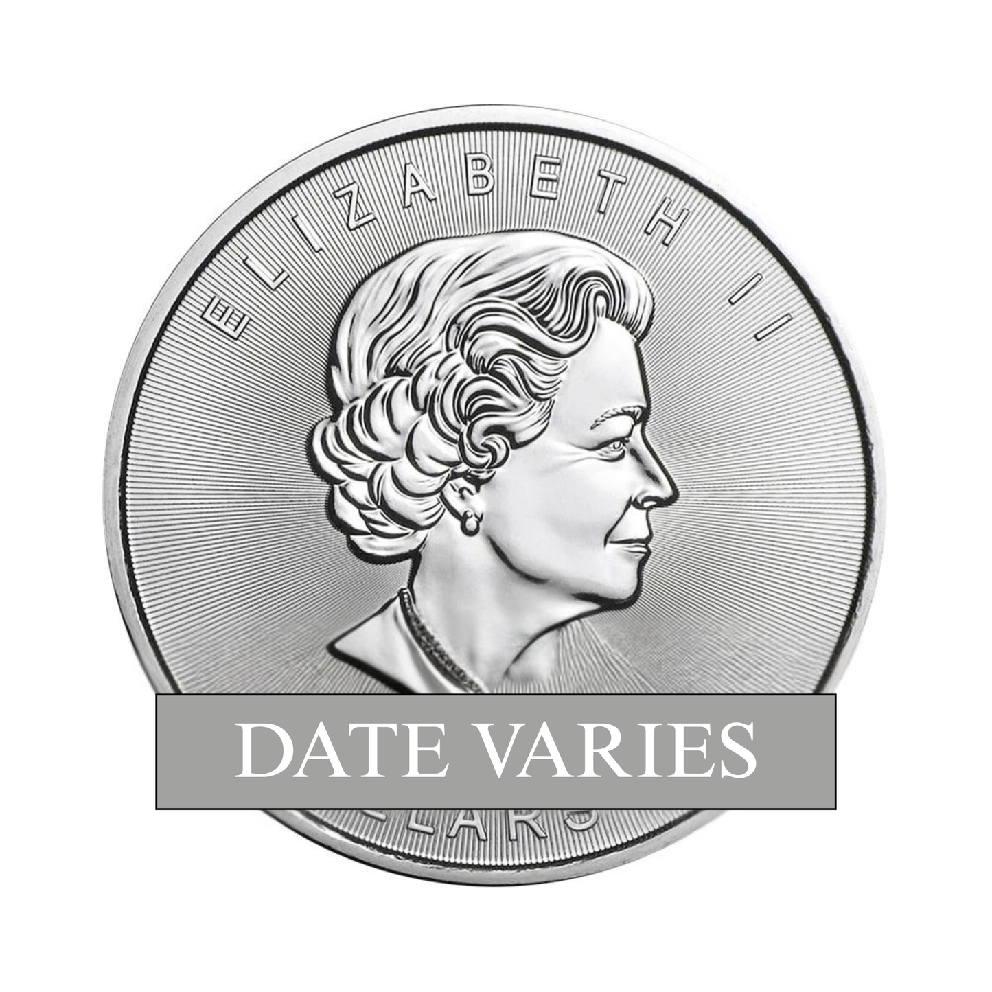 $5 Canadian Maple Leaf 1 oz Silver Random Year - Brilliant Uncirculated - CoinsTV
