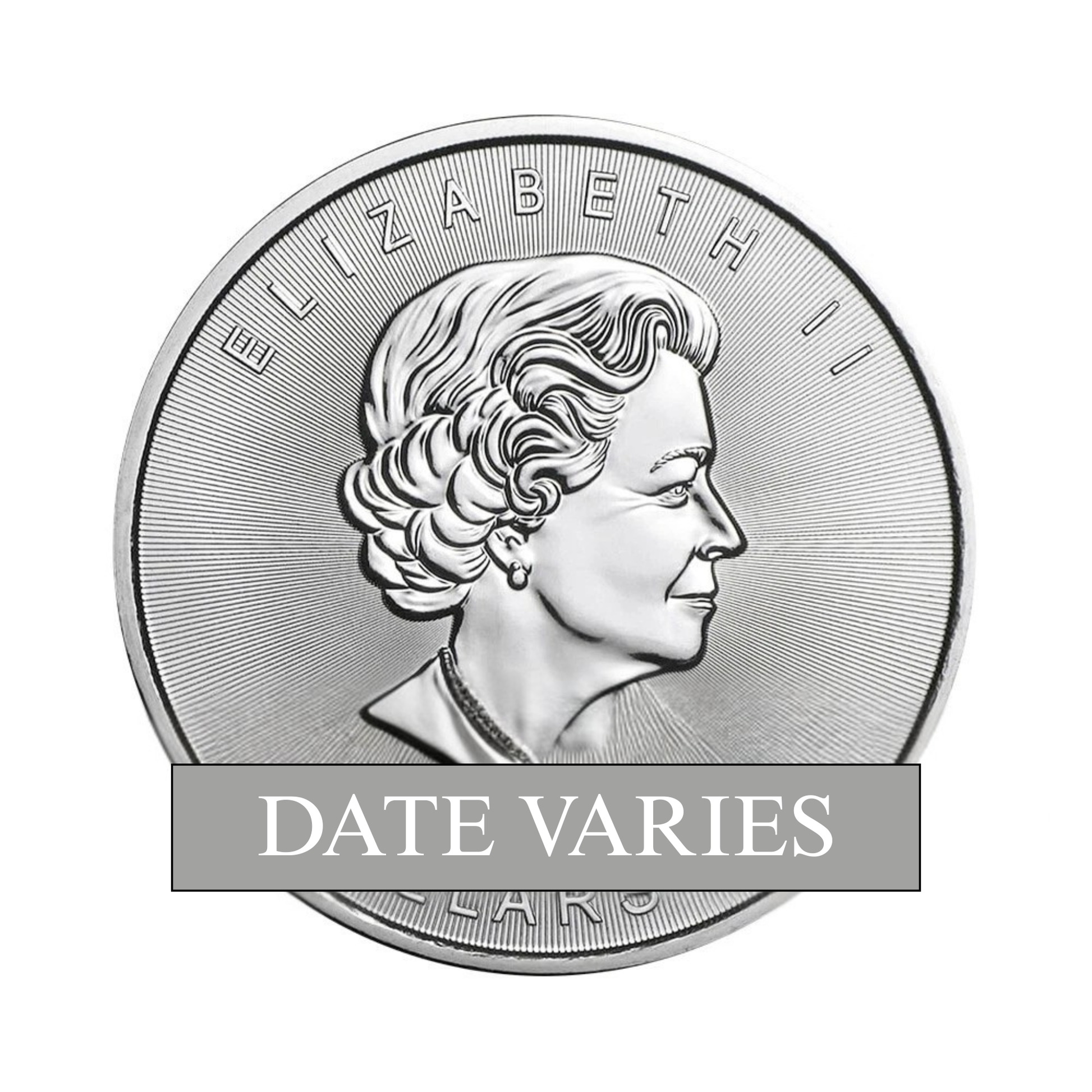 $5 Canadian Maple Leaf 1 oz Silver Random Year - Brilliant Uncirculated - CoinsTV
