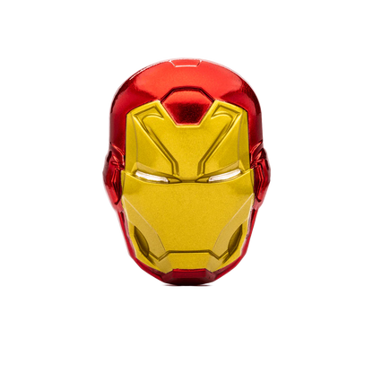 iron man helmet front 2024 Marvel - Iron Man Helmet 2oz Silver