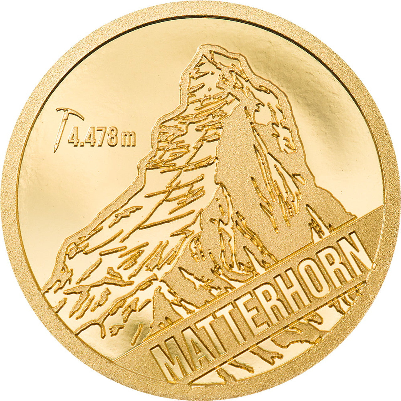 2022 Cook Islands Matterhorn .9999 0.5g Gold Proof Coin - CoinsTV