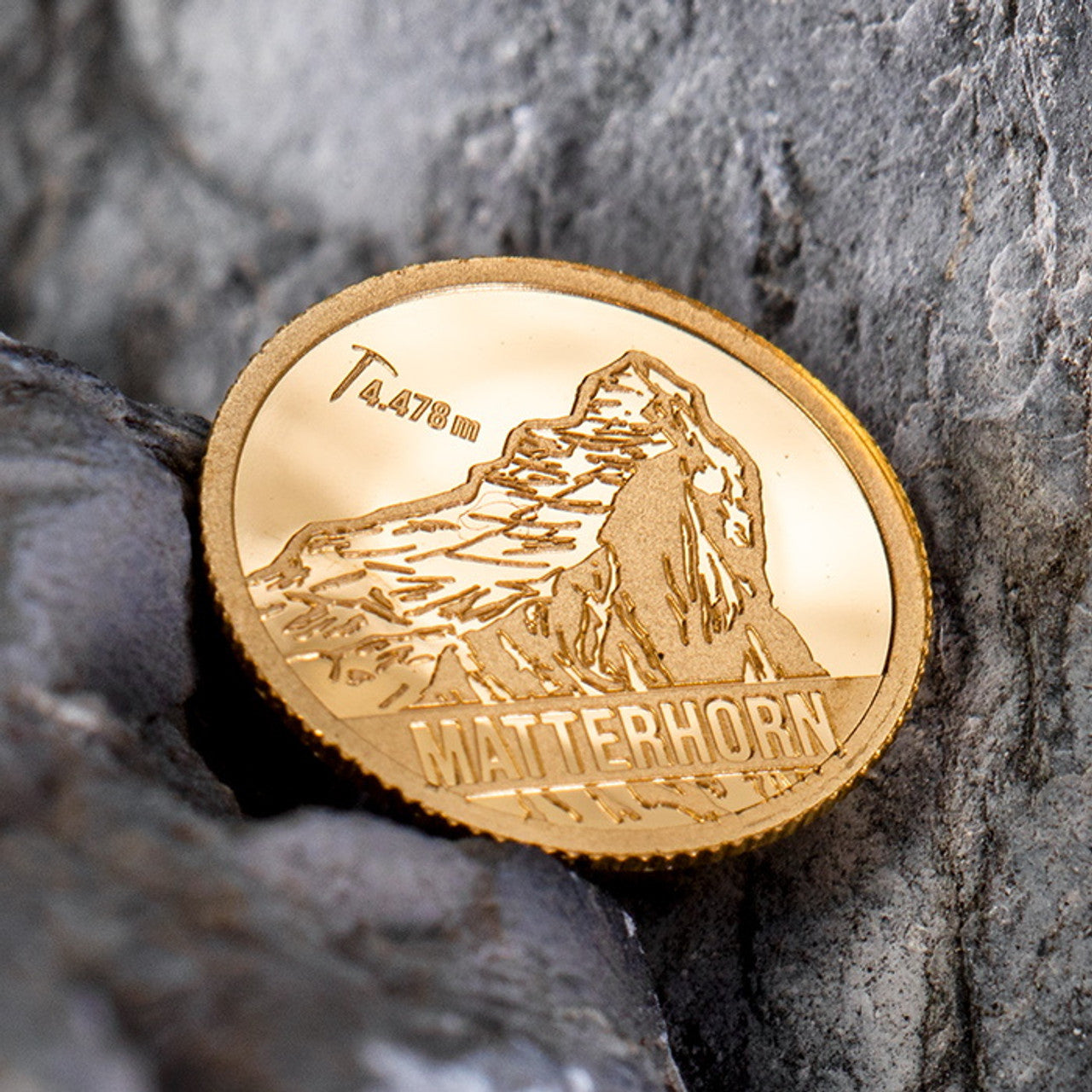 2022 Cook Islands Matterhorn .9999 0.5g Gold Proof Coin - CoinsTV