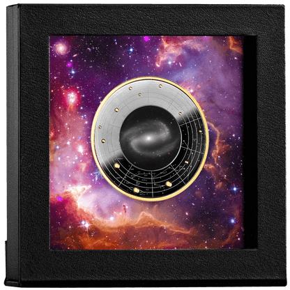 2024 Cameroon Galaxies - Messier 100NGC 17.5g Silver Coin - CoinsTV