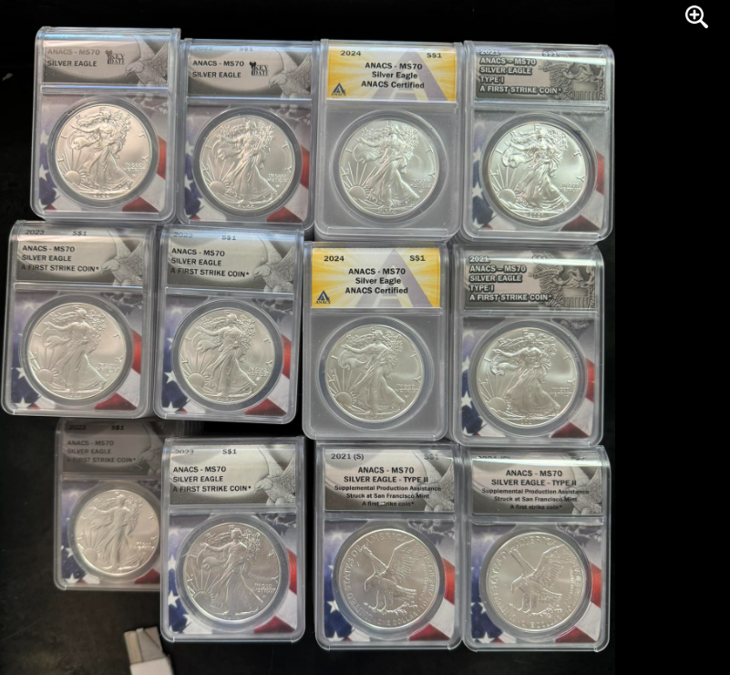 Silver Eagle Grab Bag ANACS MS70 Certified