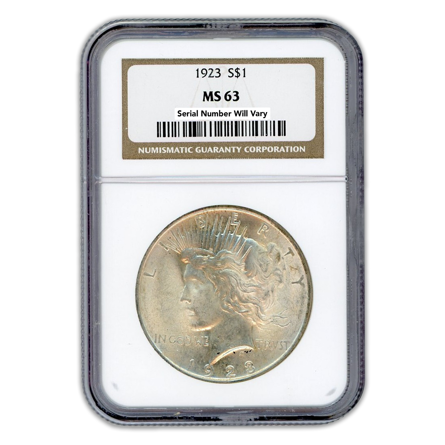 1923 Peace Silver Dollar - NGC MS63