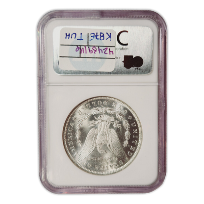 1881-O Morgan Silver Dollar New Orleans - NGC MS65 Sight White