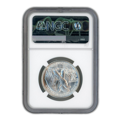 1936 Walking Liberty Half Dollar Philadelphia - CAC - NGC MS65 Sight White