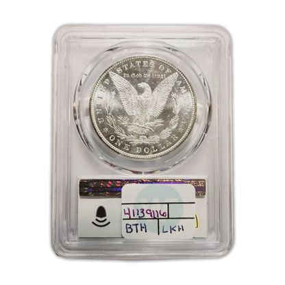1885 Morgan Silver Dollar Philadelphia - PCGS MS64 PL Sight White