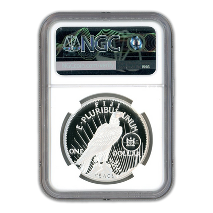 2023-D Morgan $1 Fiji Silver Tribute - NGC In God We Trust Label PF70 Ultra Cameo Early Release