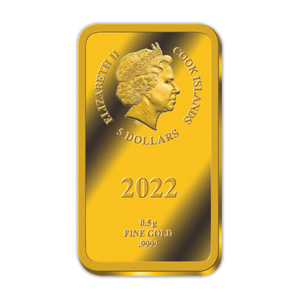 2022 Wizarding World of Harry Potter - Hermione Granger- 0.5 gram Gold Proof like