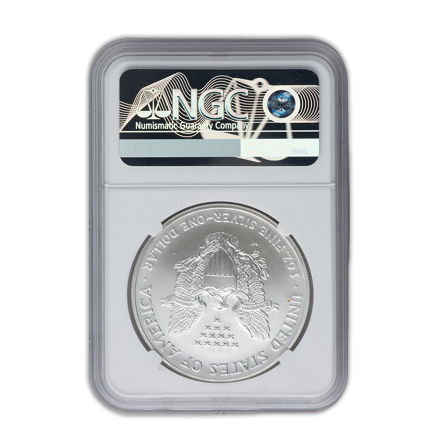 2006 Silver Eagle - West Point Burnished - NGC MS70 Thomas J Uram Label