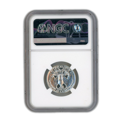 1959 Washington Silver Quarter Philadelphia - NGC PF67 Sight White